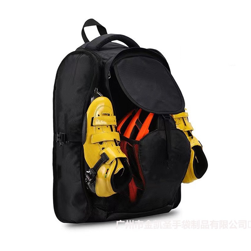 Adult Skate Shoe Storage Backpack Outdoor Multi-functional Waterproof Short Road Speed Skating Sports Equipment Bag