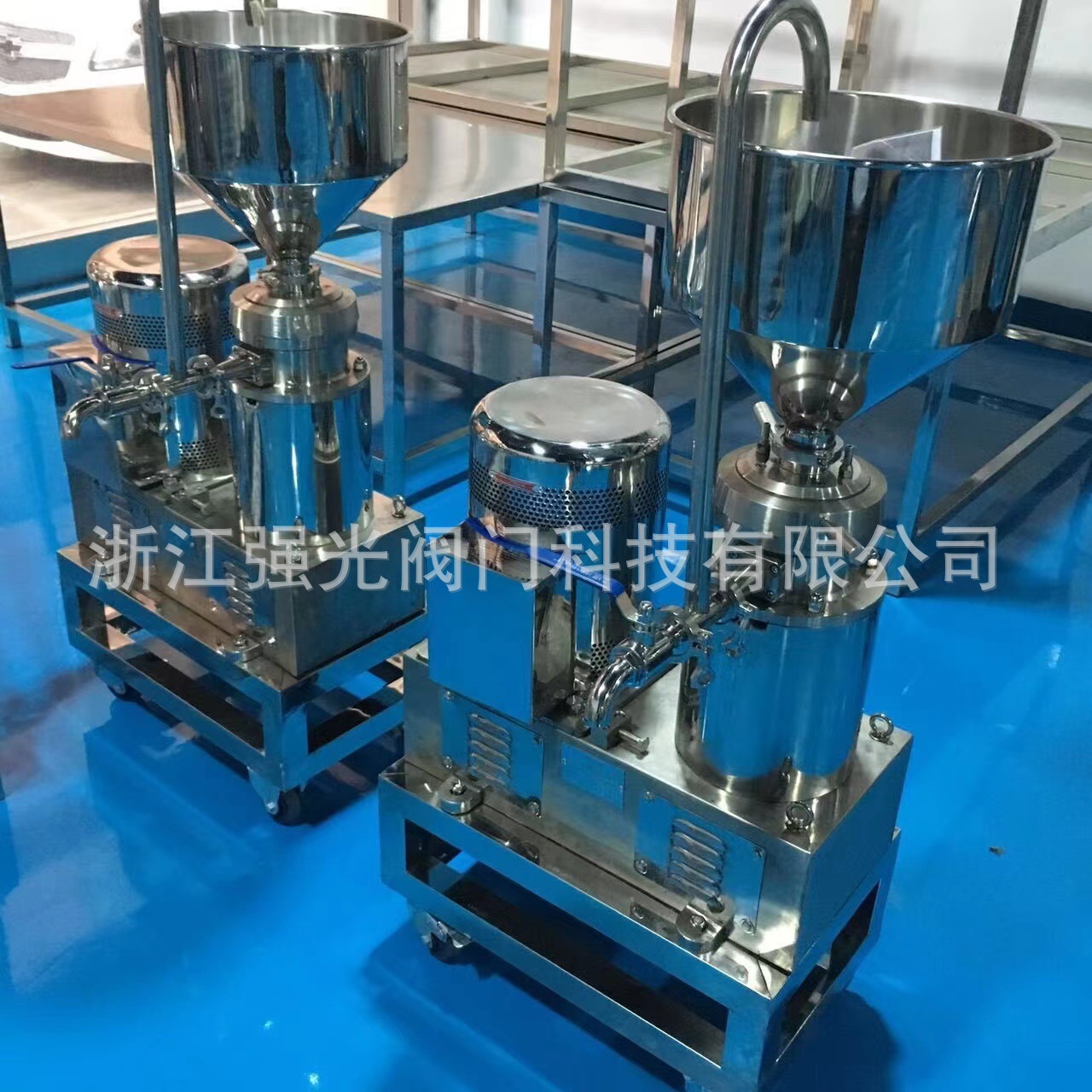分体式，不锈钢，食品级胶体磨，食品级胶磨机，食品级胶体磨机