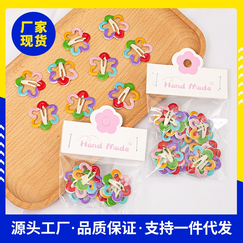 Красочные радужные цветы домашние животные украшения головные уборы радужные цветы зажимы для волос милые собаки кошки одеваются аксессуары