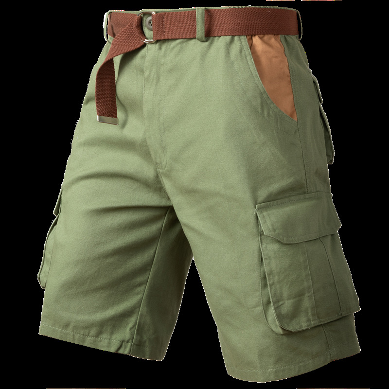 Pantalones cortos para hombres de comercio exterior de exportación más pantalones casuales sueltos Pantalones rectos intermedios pantalones de verano para hombres