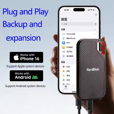 Unidad de estado sólido móvil SSD PSSD E61 1TB 2TB 4TB 6TB 16TB 32TB 64TB 128TB