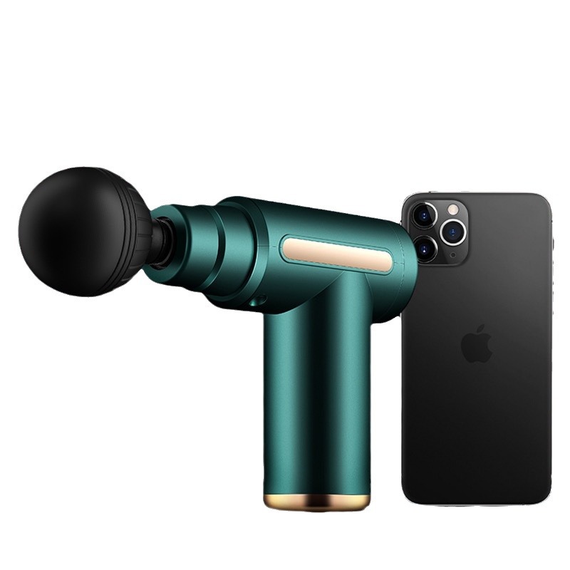 Mini pistola fascial gimnasio músculo relajación masajeador eléctrico cervical masajeador cuerpo universal cuello máscara pistola