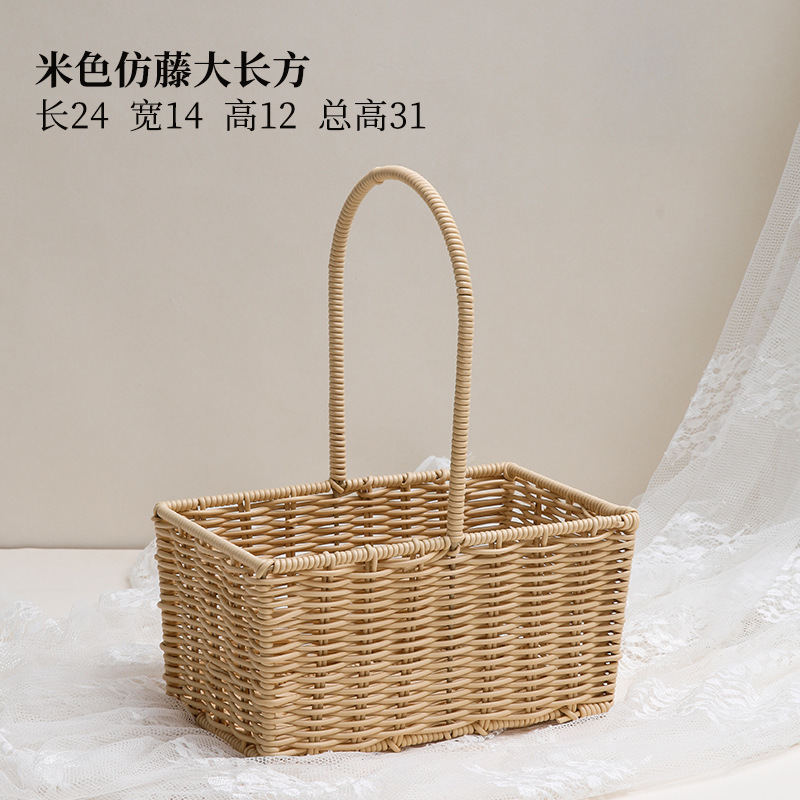 Caja de flores de cuna creativa huevo mensual acompañante caja de regalo cesta de flores flores caja de paquete de flores frutas red caja vacía