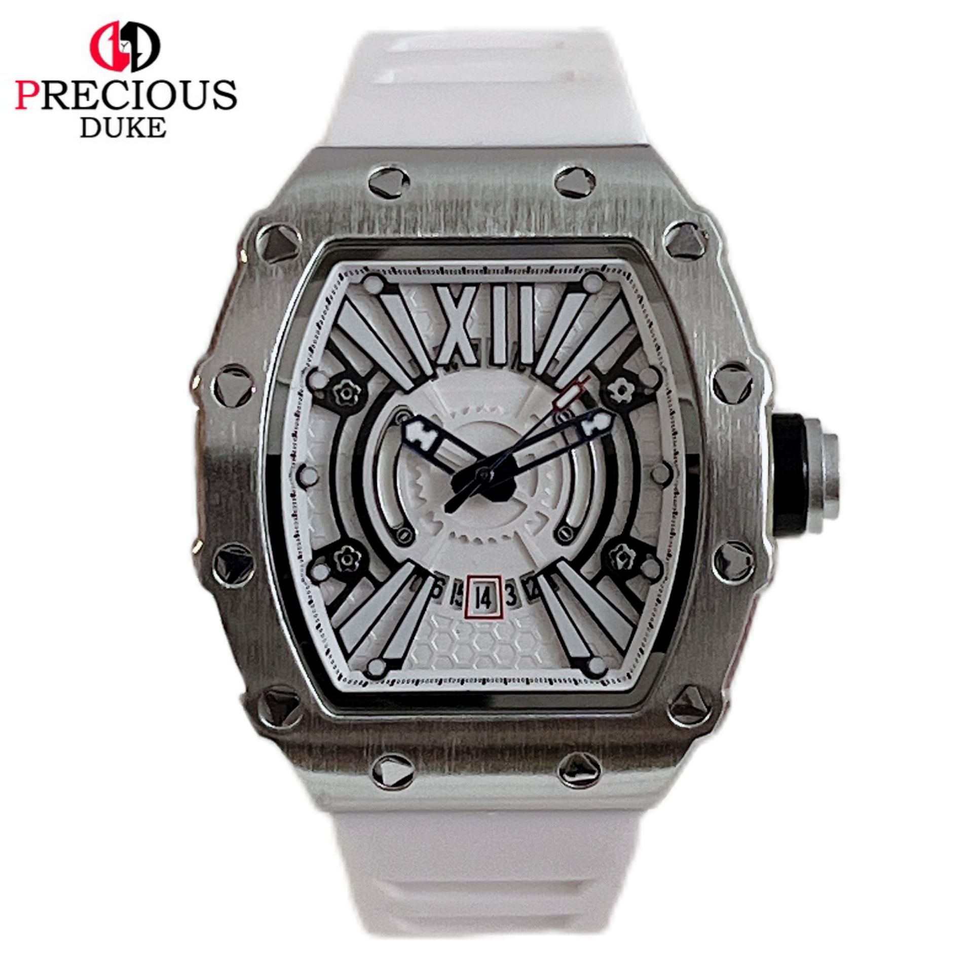 Orologio sportivo curvo al quarzo a forma di barile scavato da uomo PRECIOUS Richard Series, popolare e di vendita calda_voghion.com