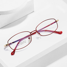 金属眼镜架全框商务合金眼镜女文艺范学生近视眼镜框架平光镜3010