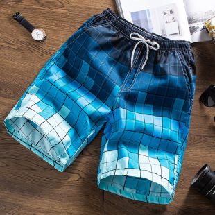 Factory Direct couple beach pants men's seaside swimming quick-drying pants men's and women's casual shorts sports shorts shorts