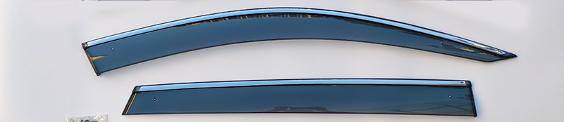 Suitable for AUDI Q7 Window rain and rain shield rain eyebrow side Window deflector AUDI Q7 Window visor