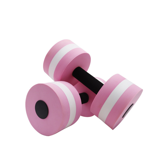 Water dumbbell EVA dumbbell water floating circular buoyant dumbbell…