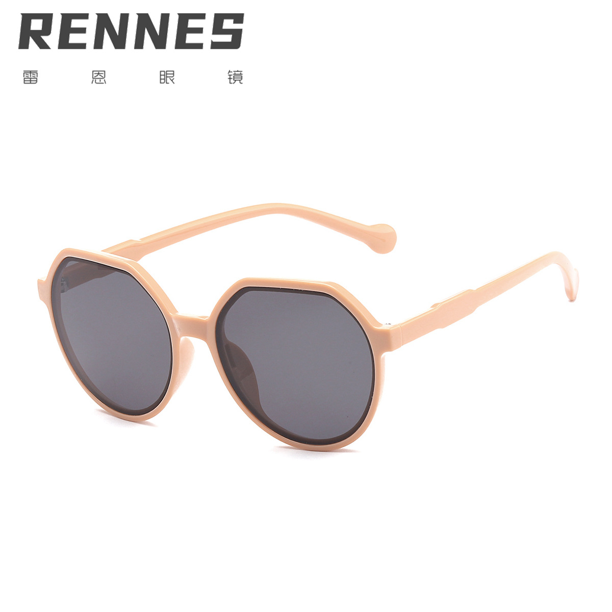 2021 nuevo polígono gafas de sol color caramelo retro Internet celebridad mismas gafas de sol ins Street shot gafas de sol 98052