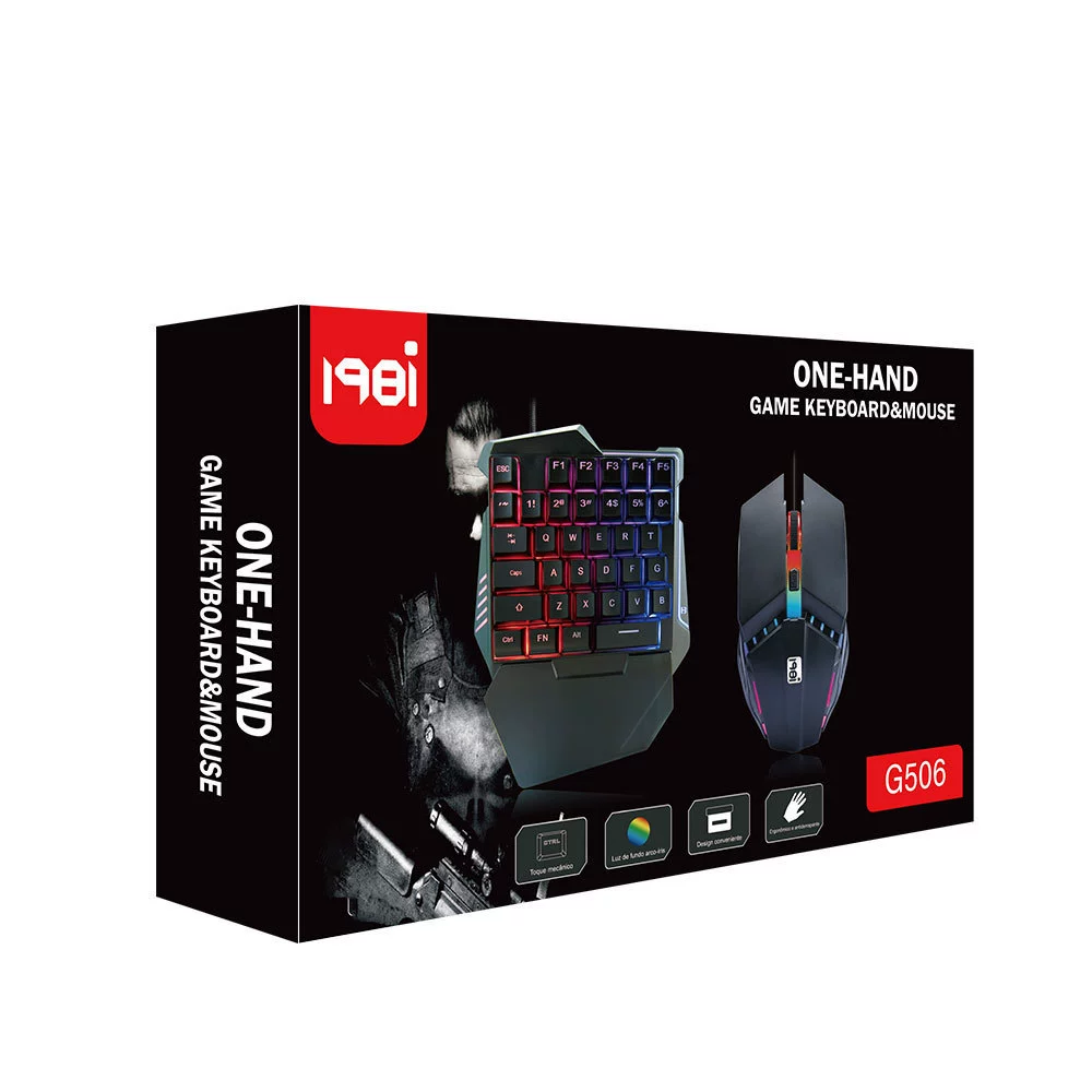 Механическая игровая клавиатура, мышь, комплект, G506
