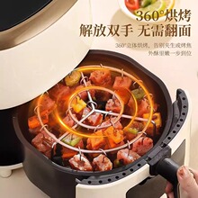✅烤串烤签烤针架304不锈钢空气炸锅烤架圆形立式24串吊挂烤箱