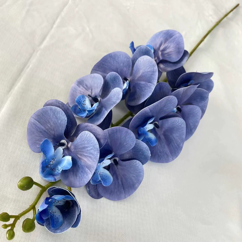 9 фаленопсис 3D-печать Nordic table decoration wedding flower art film фаленопсис высококлассный псевдоме blue purple