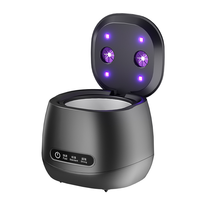 新品超声波牙跨境清洗机套家用隐形保持器正畸清洗器牙套盒紫外线|undefined