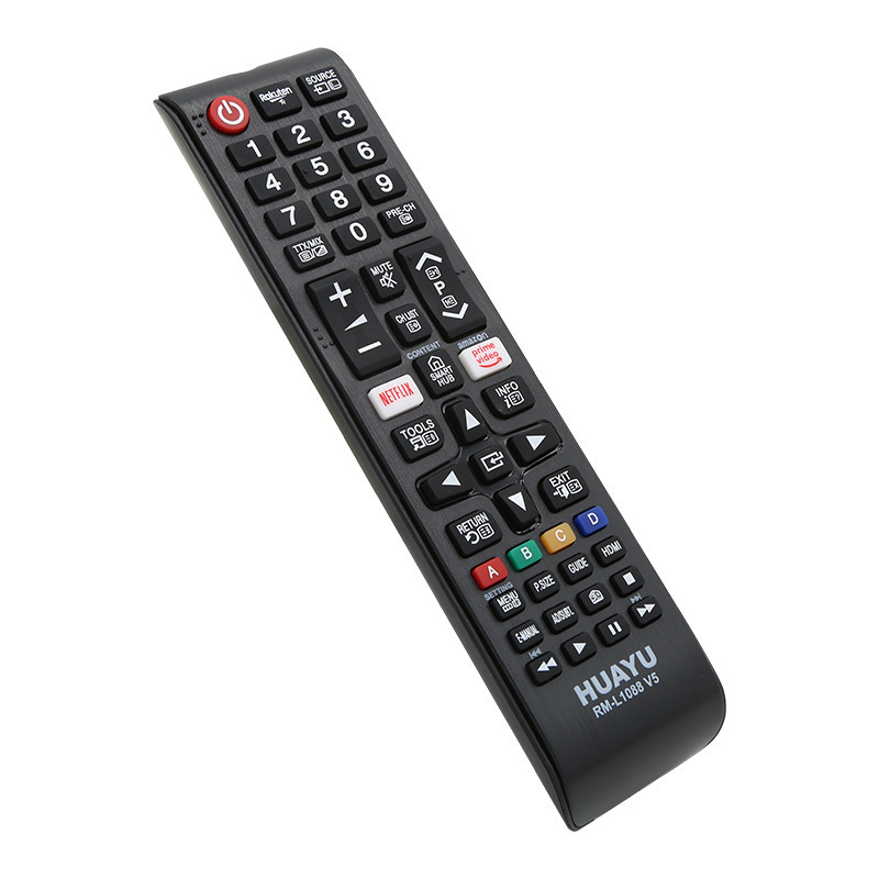 Ventas directas de fábrica HUAYU RM-L1088 V5 para el control remoto de televisión de Samsung Amazon modelo transfronterizo
