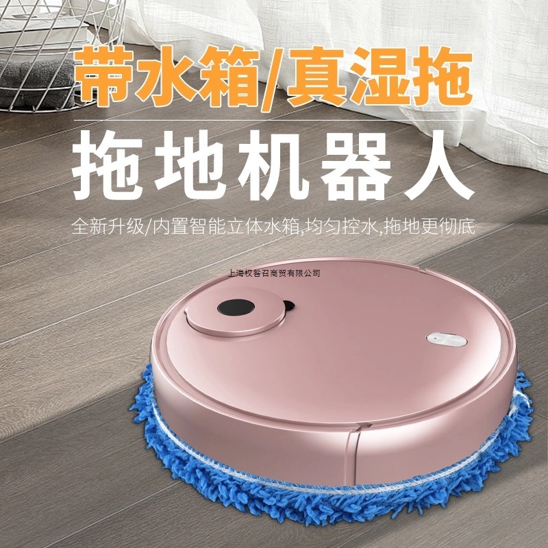 Sweeping Robot with Water Tank, Household Automatic Planning Mopping Machine, Charging Mopping and Scrubbing Floor, Imitation Hand Wiping Vacuum Cleaner
