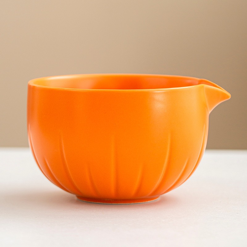 말차 그릇 세로무늬 안전복