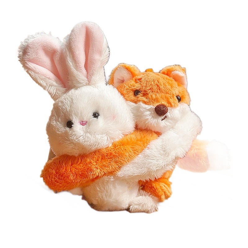 可愛くて楽しいハグ動物ぬいぐるみペンダント、カップル親友ステッカー、人形バッグペンダント、キャッチマシン人形|undefined