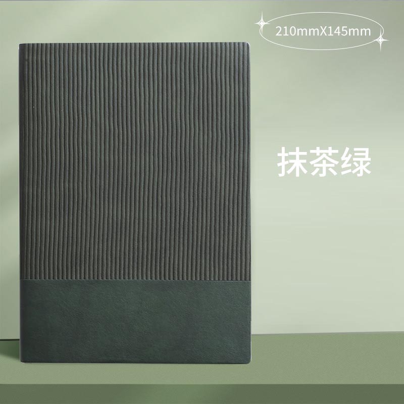 Cuaderno con Logotipo, Juego de Cuadernos A5 de Cuero Suave Cosido, para Negocios, Oficina, Reuniones, 160 Hojas, Caja de Regalo