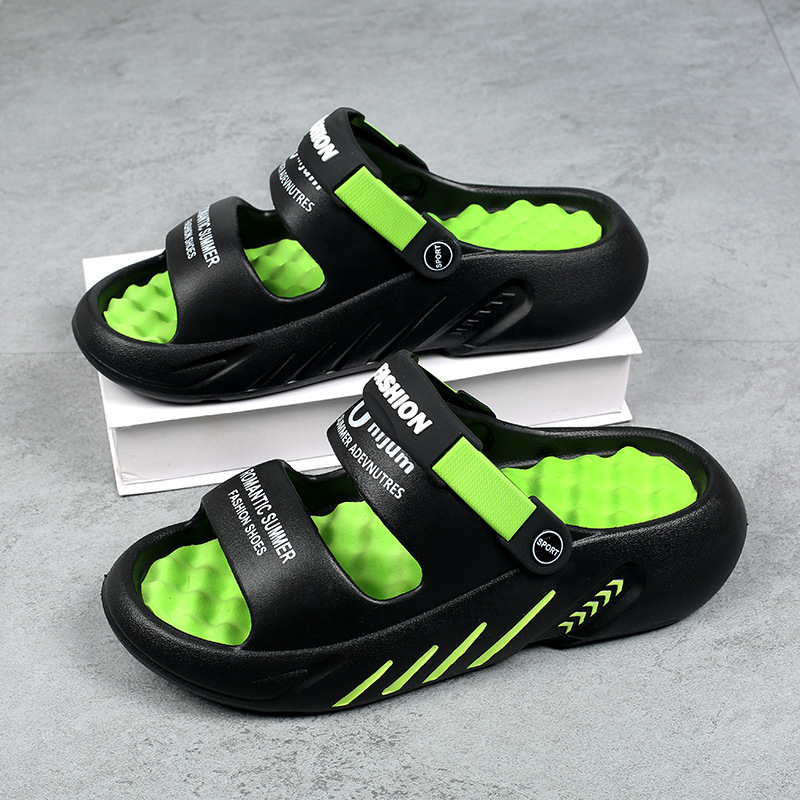 Verano nuevo estilo de moda outerwear zapatillas deportivas de moda zapatillas casuales zapatillas de playa casuales antideslizantes para hombres