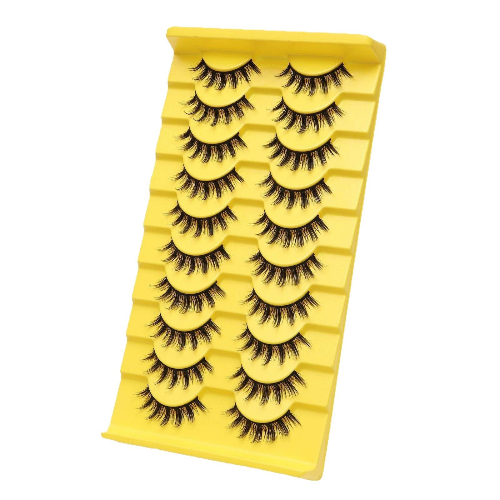(Cross-border trading), comics, realistic soft false eyelashes for eyelashes, 10 pair, 3D