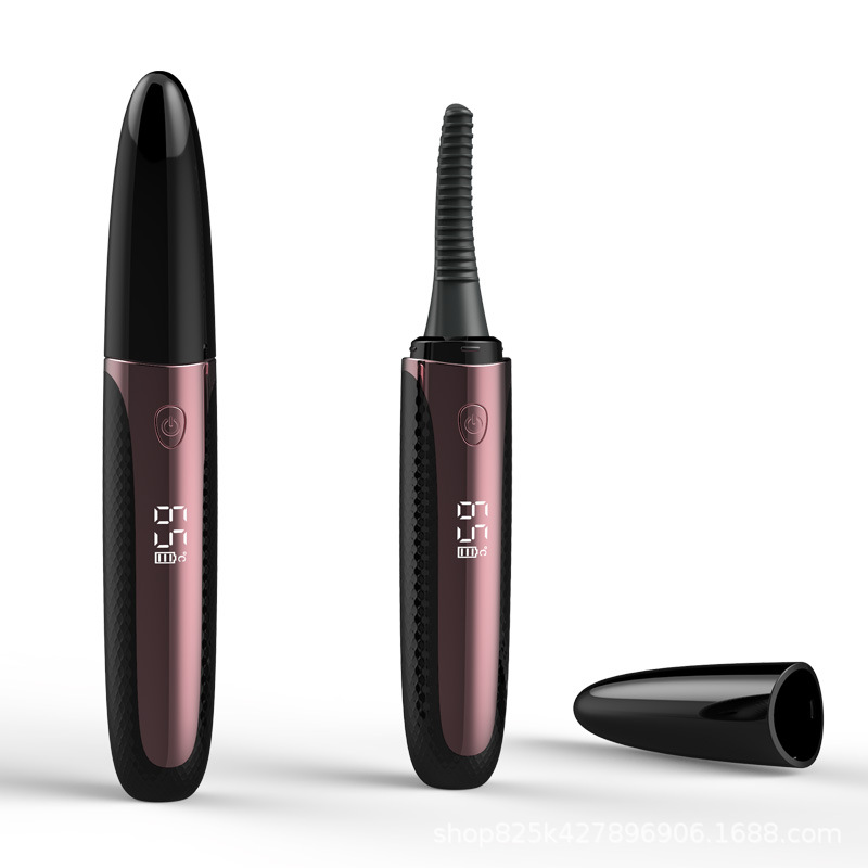 Rizador de pestañas eléctrico Eyecurl de quinta generación con cuatro configuraciones de temperatura, cabezal de cepillo con cable calefactor de ajuste de temperatura de cuatro niveles.