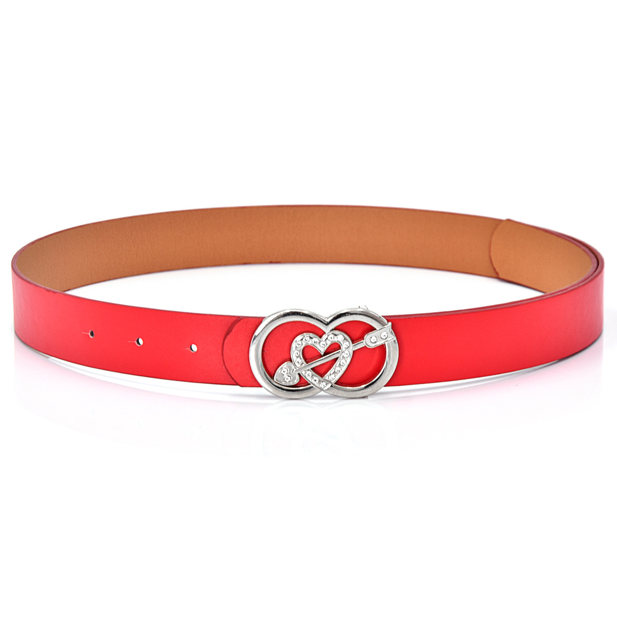 China Eastern Airlines azafata uniforme de cinturón traje de negocios traje de tren de alta velocidad asistente de vuelo vestido cinturón elástico cintura cinturón rojo