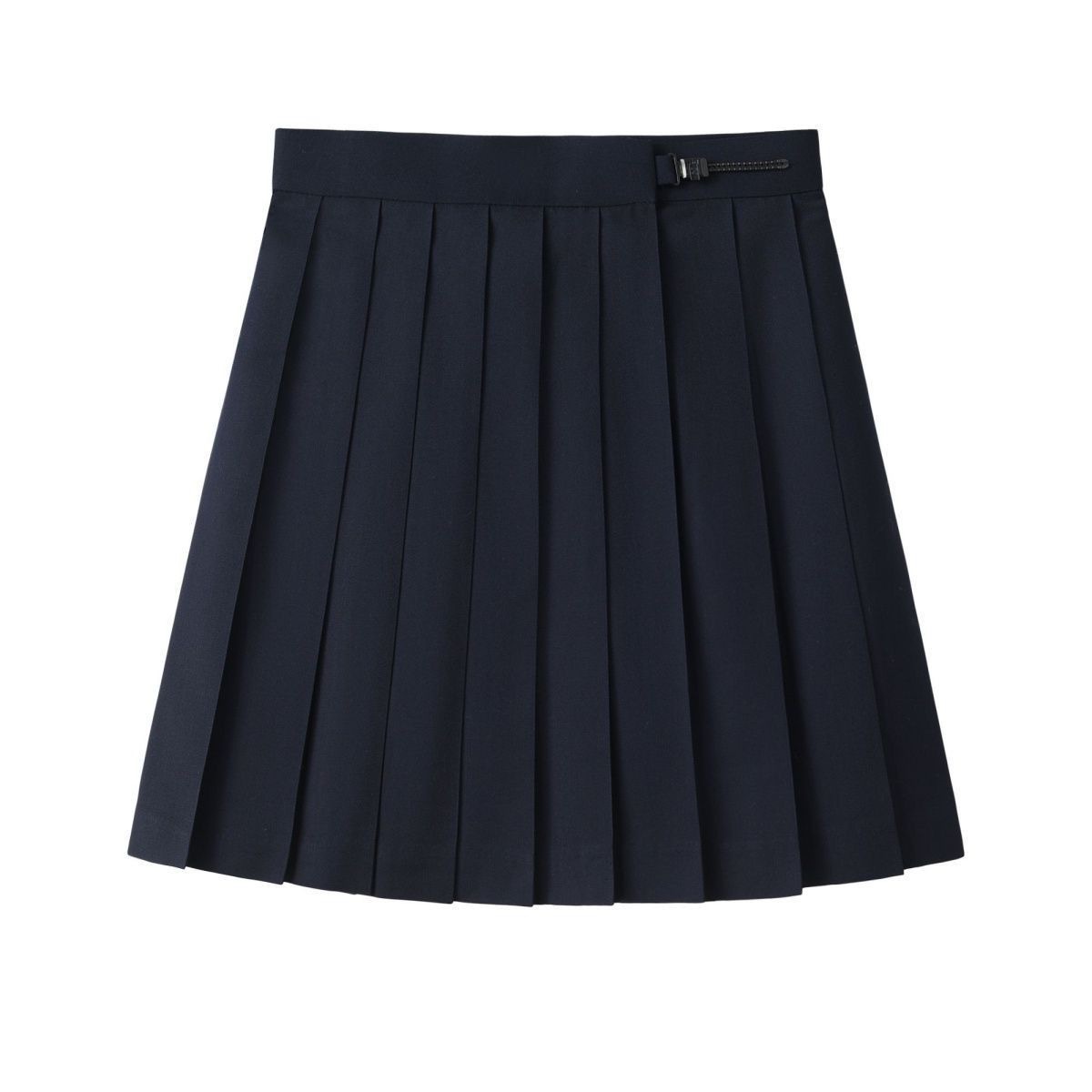 Blue Forest Style Preppy Style Village Shirt A-Line Pleated Skirt Ik Suit Women's Summer Accessible Luxury High-End Two-Piece Outer Wear