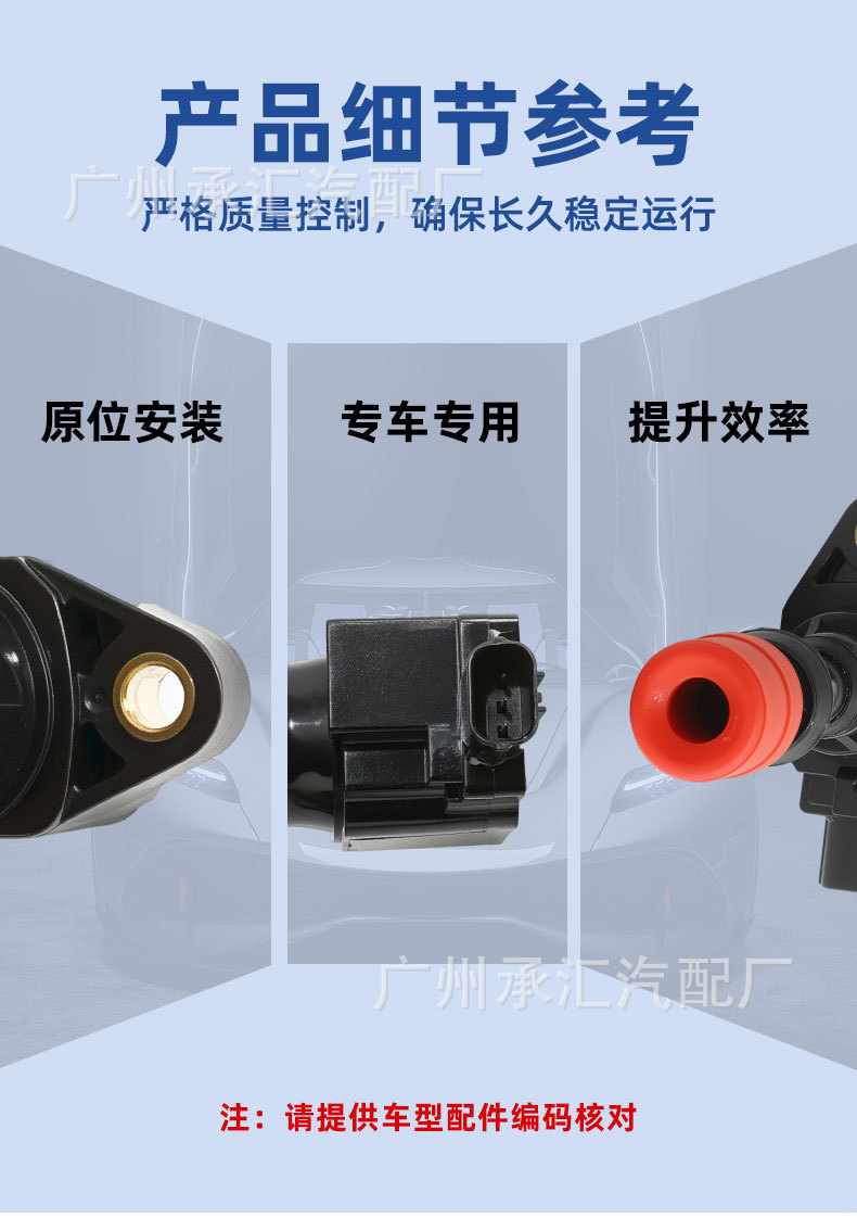 30520-Pwa-003 Cm11112 Is Suitable for Honda Fit, Civic, and Concept S1 Car Ignition Coils
