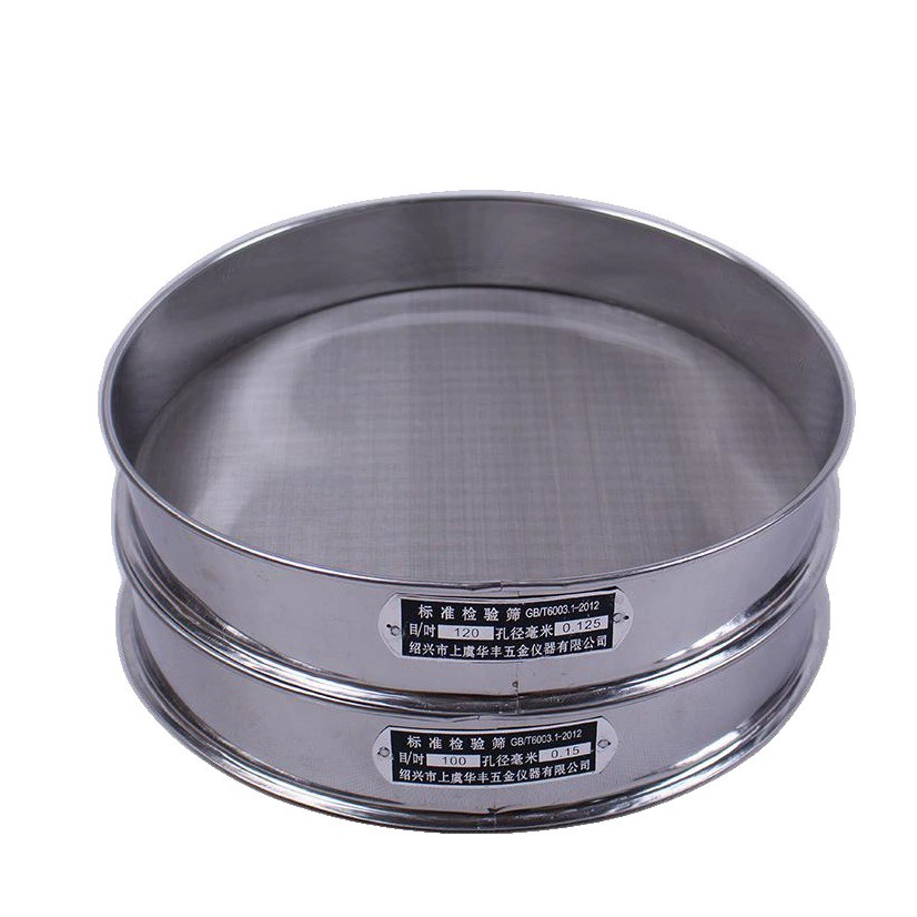 20 см диаметр железа ручная рама 304 Нержавеющая сталь сетка сито для муки 50 меш стандартный образец сито тестовое сито инспекционные сита