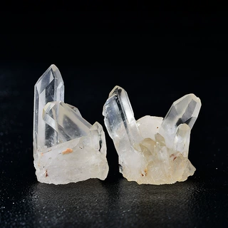 批发天然水晶簇 白水晶簇摆件原生态矿石装饰工艺品原石晶簇消磁