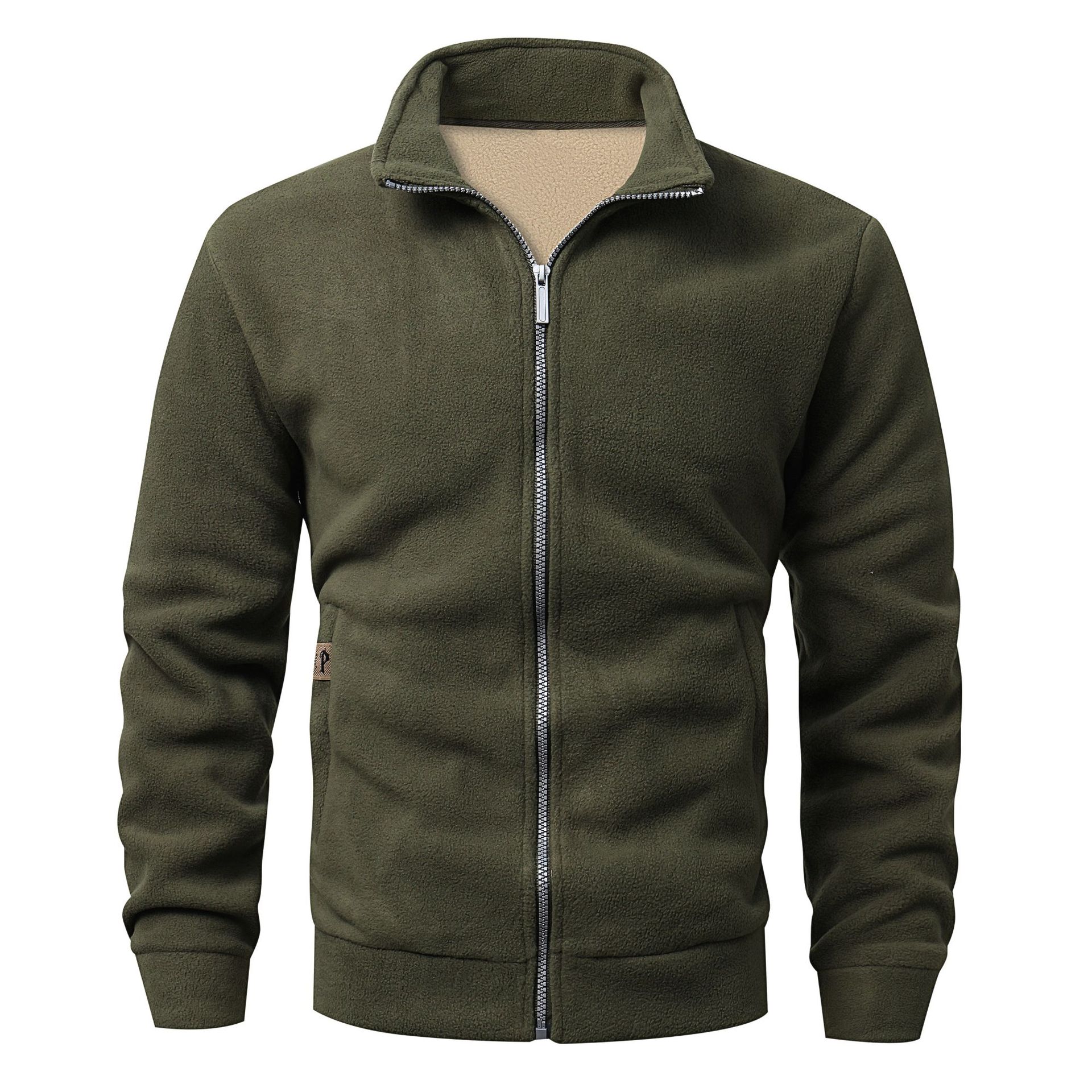 Veste polaire populaire européenne et américaine, pull à capuche pour homme, vêtements de baseball, courses de locomotives, course à pied en extérieur, escalade en montagne_voghion.com
