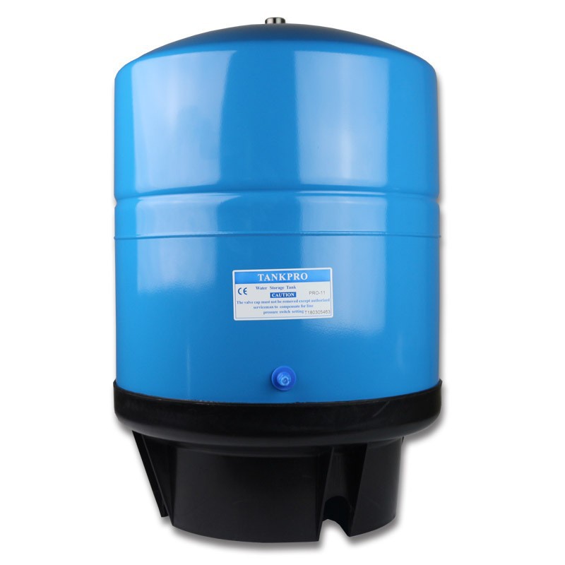 11 galones comercial RO máquina de agua pura tanque de almacenamiento de agua TRNKPRO11G pintura de acero blanco a prueba de explosiones barril de presión