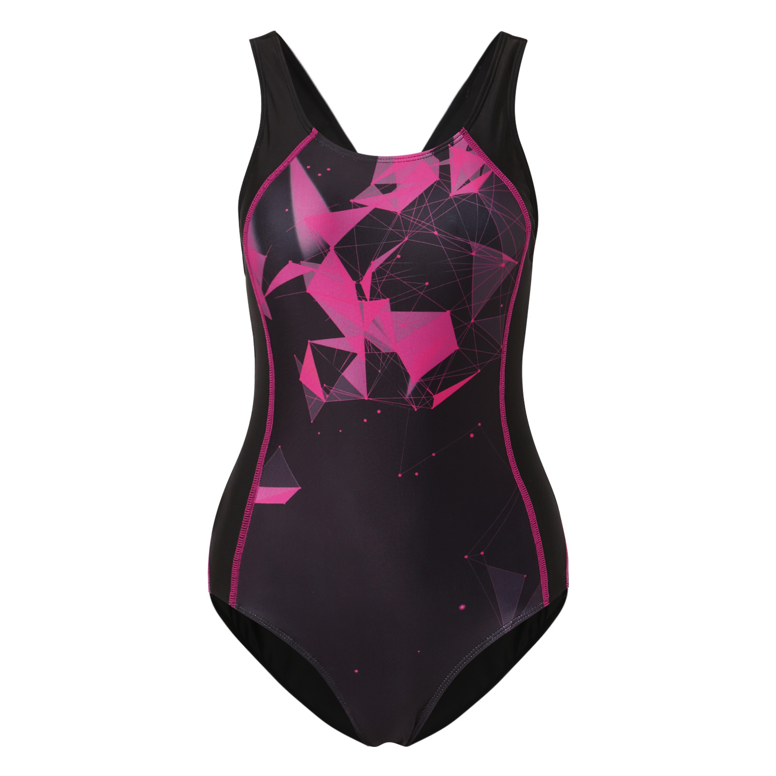 2023 New Sports One Piece Women's Feel Backless Hot Spring Swimsuit_voghion.com