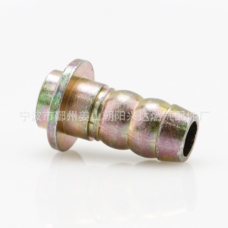 点胶气管金属转接头 针筒转接气管 延长接头 冲压件锌压铸件定 制