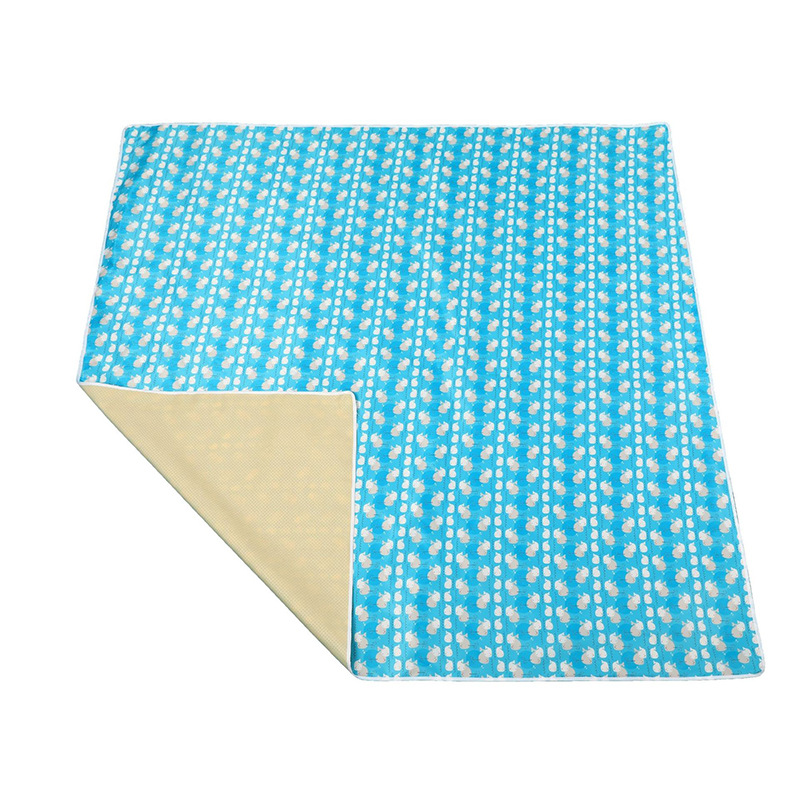 Transfronterizo popular de los niños de alta pierna Silla de comedor Mat antideslizante alfombra de piso juego de alfombra de picnic mantel anti-sucio impermeable silla Mat