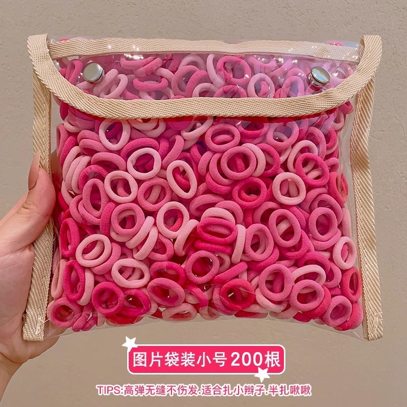 弹力不伤发儿童头绳女宝宝可爱发圈婴儿小女孩扎头发饰高韧性皮筋|undefined