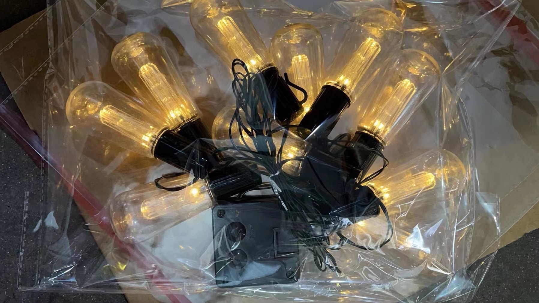 Luci a LED solari e USB - Luci da campeggio impermeabili per esterni, luci decorative per giardino, patio, tenda e tendaggi_voghion.com