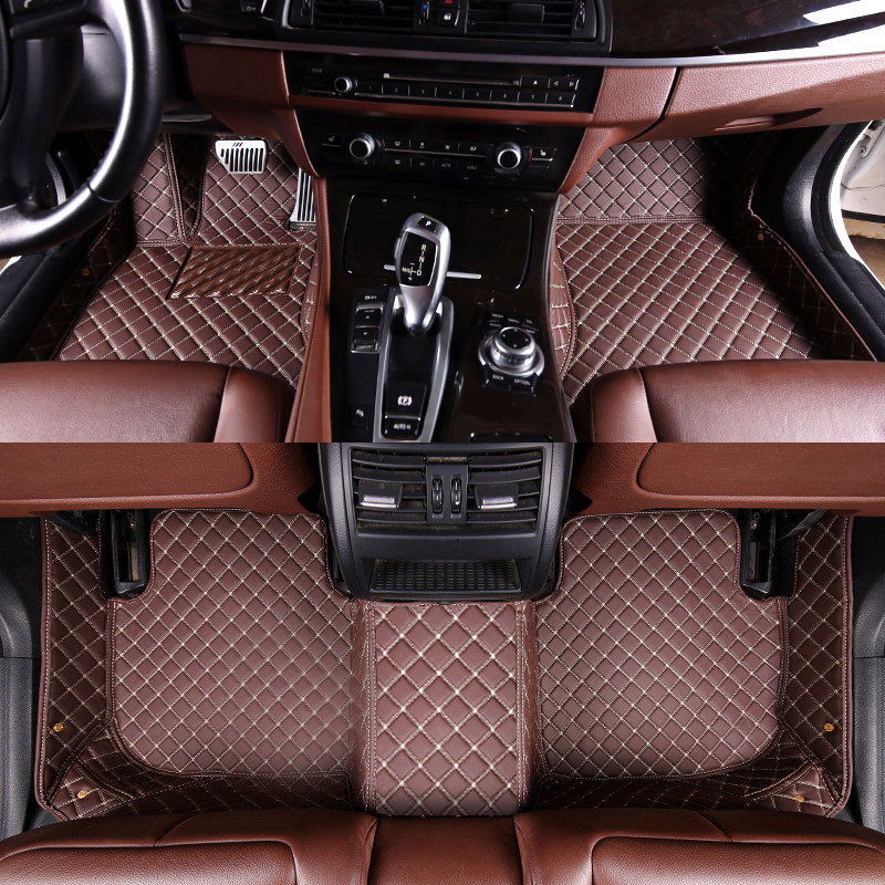 Toyota – Ayaqaltılar (Kovriklər) Custom Fit Leather - brown