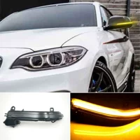 Применимо к BMW 1 Series 2 Series 3 Series 4 Series F20 F22 F30 X1 зеркало заднего вида Проточная вода указатель поворота стримерная сигнальная лампа