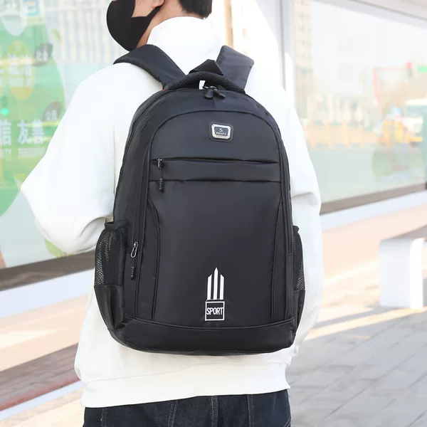 School Bag Women's Backpack Korean Style Simple Large Capacity Bag Suitcase Bag High-End Travel Lightweight Backpack