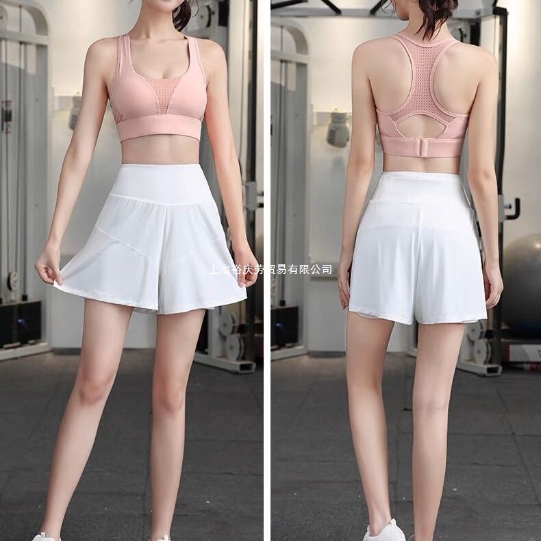 Plus-Size Women's Summer Quick-Dry Anti-Exposure Skirt Shorts, Large Size Sports Gym Yoga Wear, Running Five-Point Shorts Skirt, Tennis Plus-Size Women's Summer Quick-Dry Anti-Exposure Skirt Shorts, Large Size Sports Gym Yoga Wear, Running Five-Point Shorts Skirt, Tennis