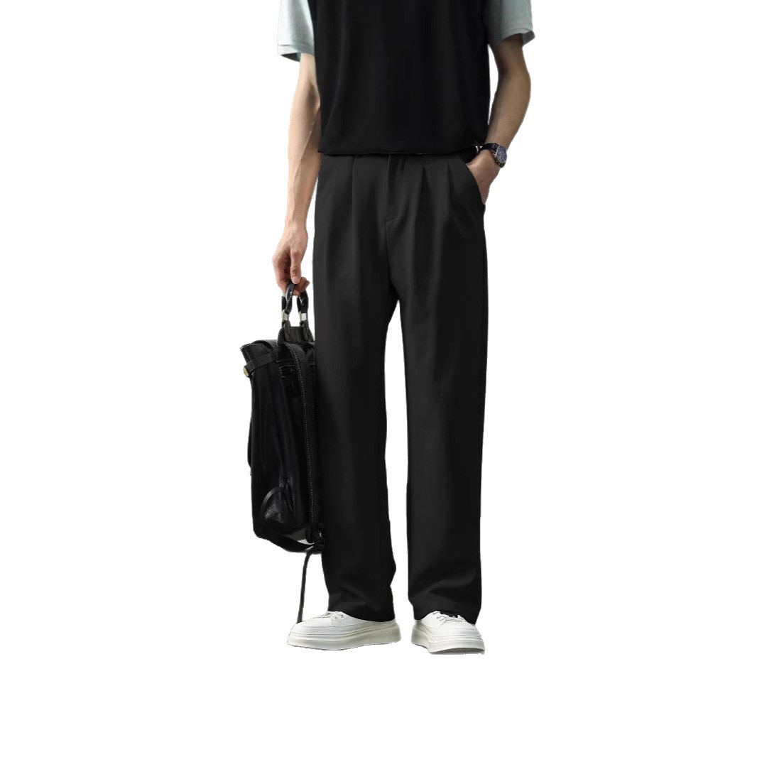 男士高智感裤子