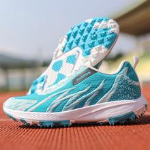 跨境马拉松运动鞋体育田径钉子鞋男女学生中考体考竞速情侣跑步鞋