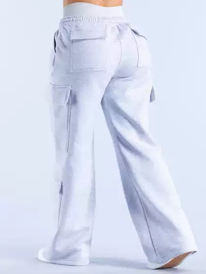 New DFYNE Spring and Autumn Winter Trendy Straight Leg Pants Loose Multi Pocket Fitness Pants Work Pants Wide Leg Health Pants