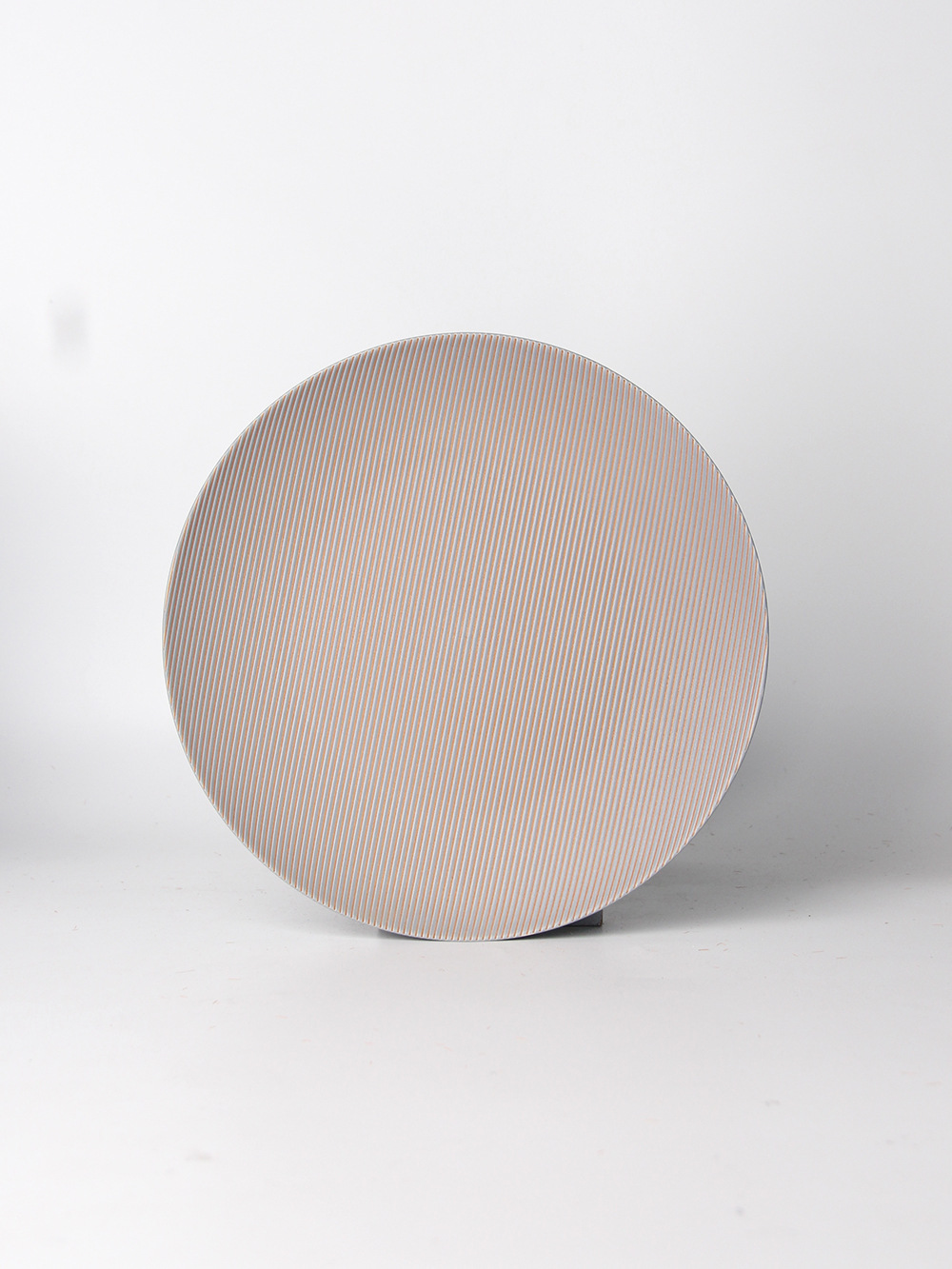 Placa plana redonda de cerámica fresca Placa de filete occidental Placa de pasta Placa de ensalada de fruta Placa de postre