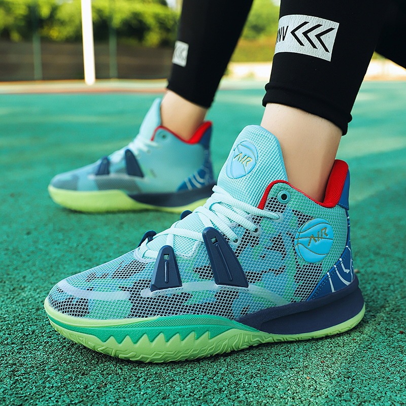 Cross-Border Summer Irving 7 Basketball Shoes Men's Shoes with Movie Art Theme for Teenagers and Students Breathable Sports Shoes