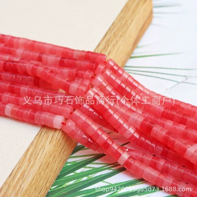 Tiger Eye Spot Wheel Spacer Zərgərlik ara hissələri - optimized-watermelon-powder-36mm