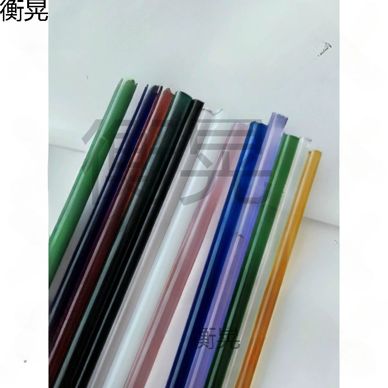 Стеклянный стержень из высокоборосиликатного стекла, цветное стекло, лампворк, может быть обожжен, твердый материал, ручная работа, DIY, сырье, цветной стеклянный стержень, твердый.