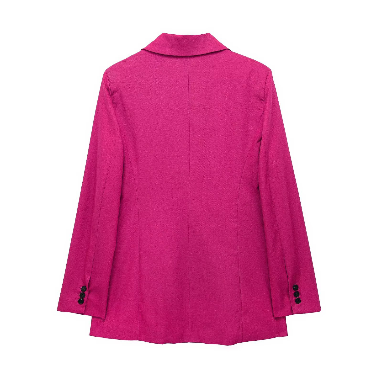 157g Weight Long Sleeve Sleeve Length Viscose fiber Fabric Type Pants Sets Sets Type 3 Pieces Set Quantity Daily Occasion Turndown Neckline Regular Fit Fit Type Solid Color Pattern Summer, Spring Season Women's Gender Business, Classic Style Style Women's Long Sleeve Blazers Business Classic Style Solid Color 106