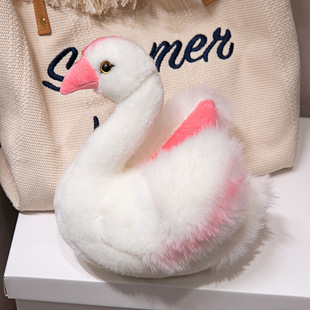Cute White Swan Doll Plush Toy Pillow Sofa Ornaments Cloth Doll Little Girl Birthday Gift